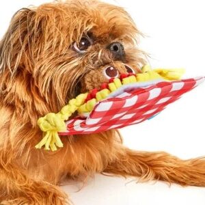 Bark 'Spaghetti & Muttball' Plush Dog Toy